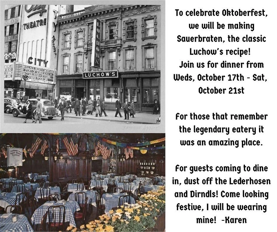 It&rsquo;s that time of year! Make your reservation and join us! 🥨🍻