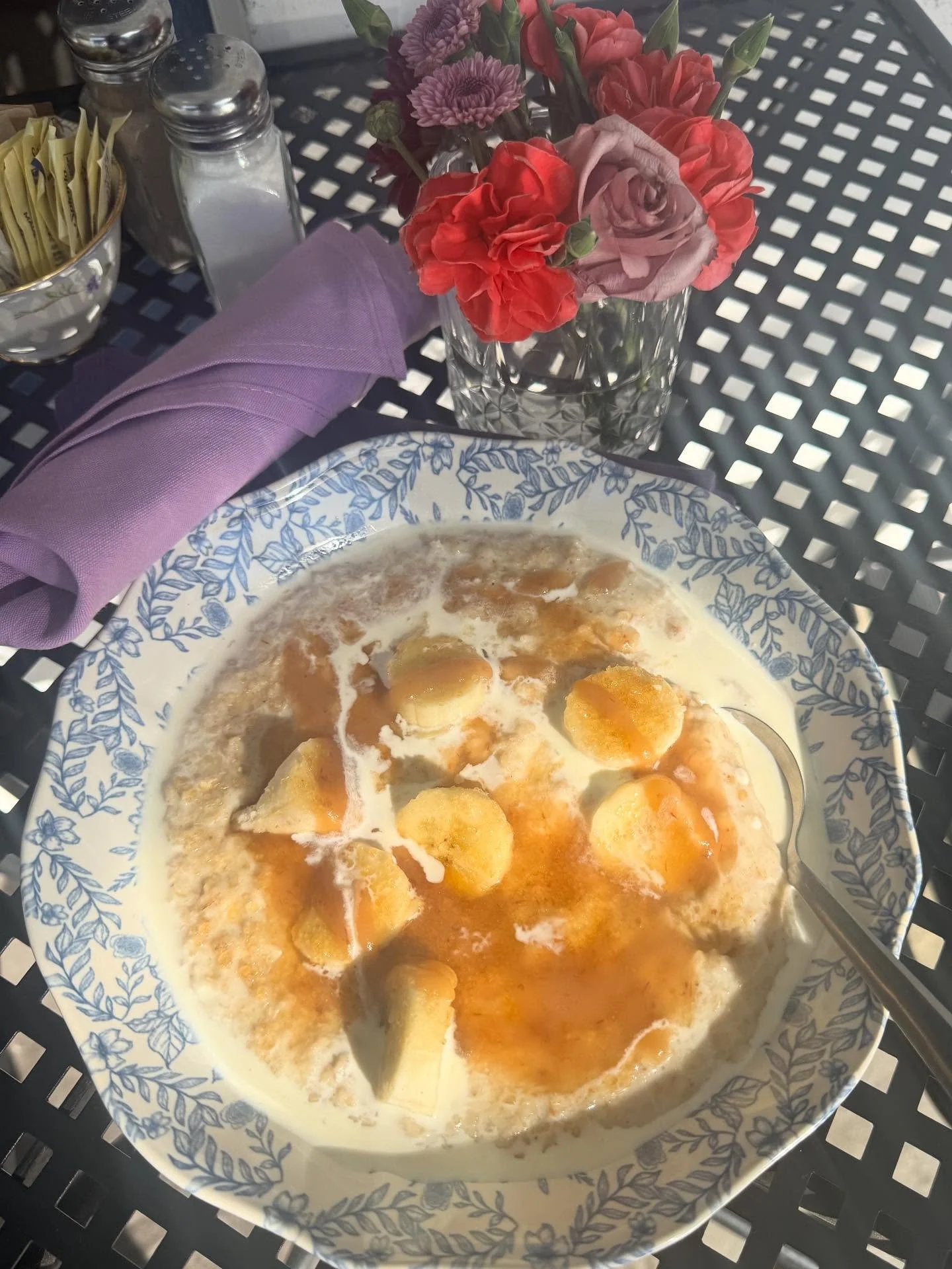 Perfect morning for a bowl of gruel