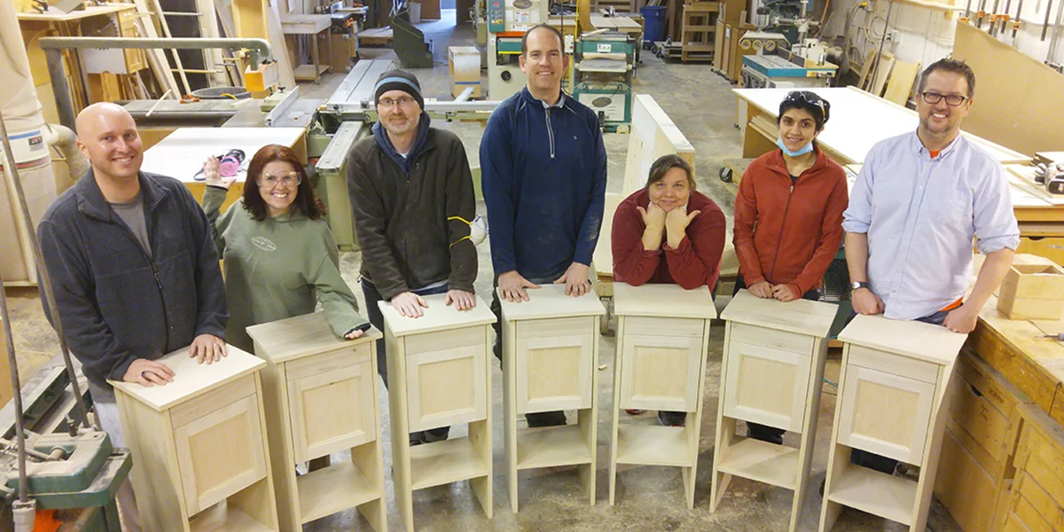 Cabinetmaking class