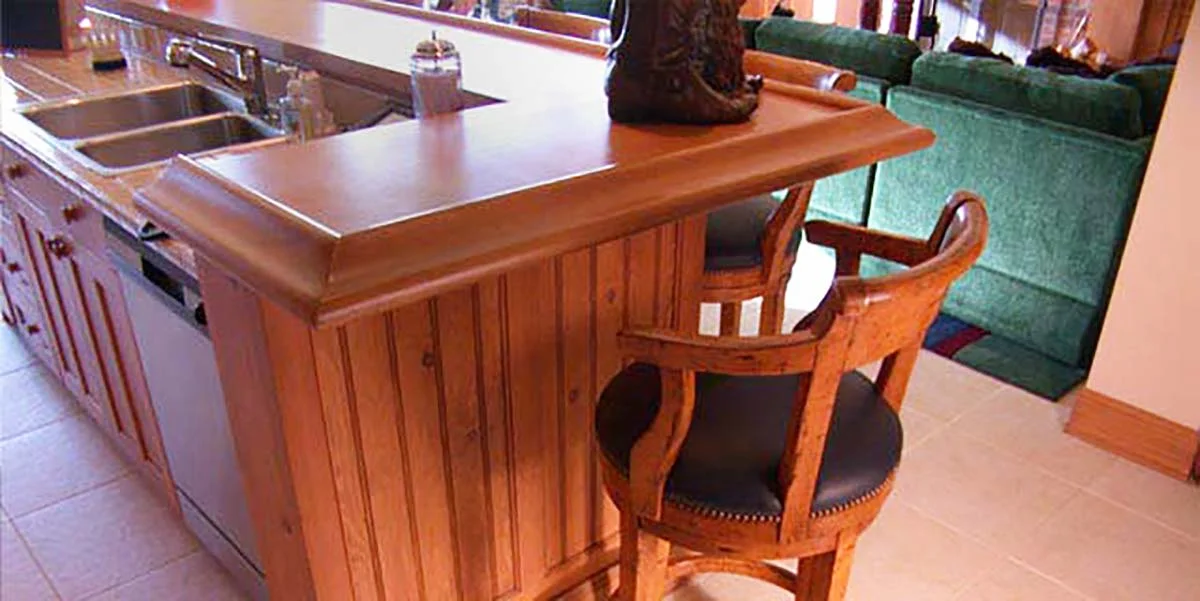 History, family room bar