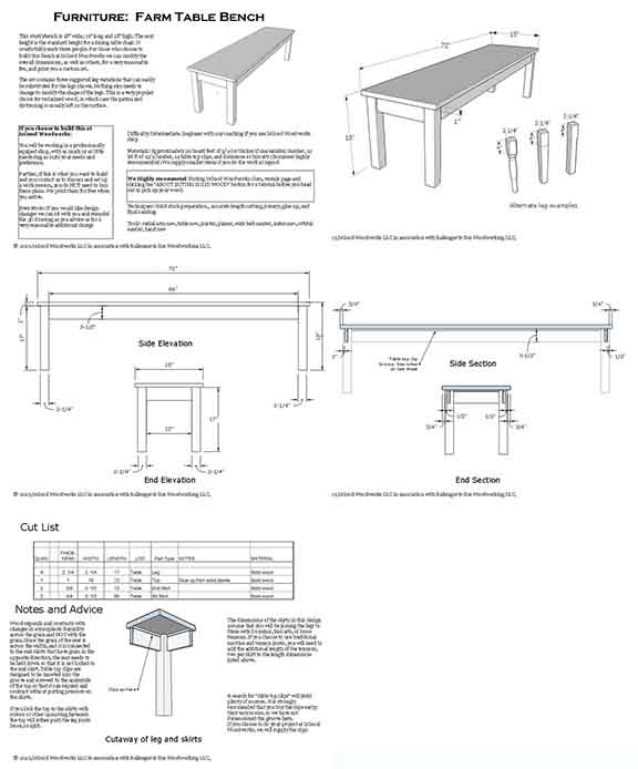 Furniture Farm Table Bench Isgood Woodworks Furniture Farm Table Bench Isgood, Farm Table And Bench Plans