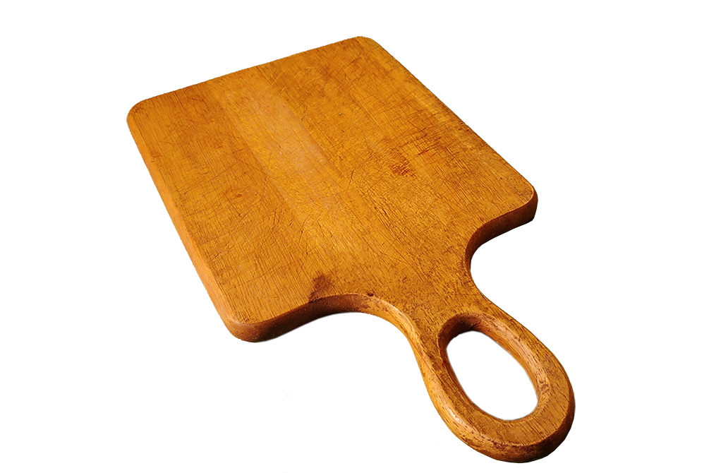 1962 Cutting board, unknown wood