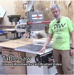 Table Saw Training