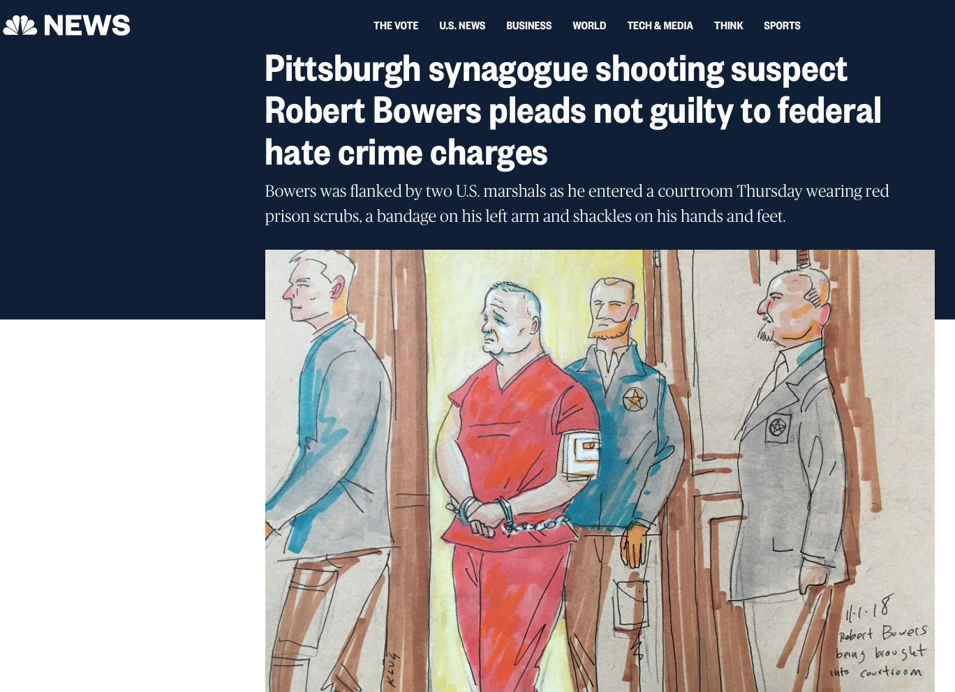 Courtroom Drawings