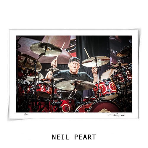 Neil Peart #3 - Fine Art Print