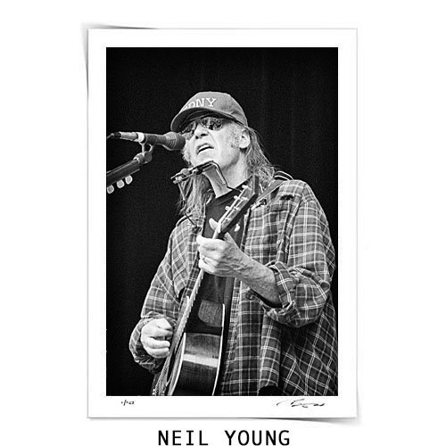 Neil Young - Fine Art Print