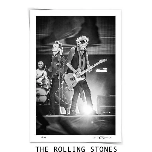 The Rolling Stones - Fine Art Print