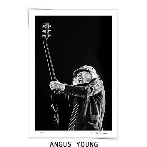Angus Young - Fine Art Print
