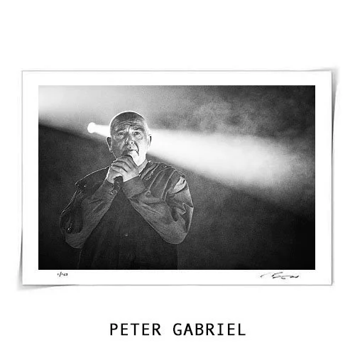 Peter Gabriel - Fine Art Print