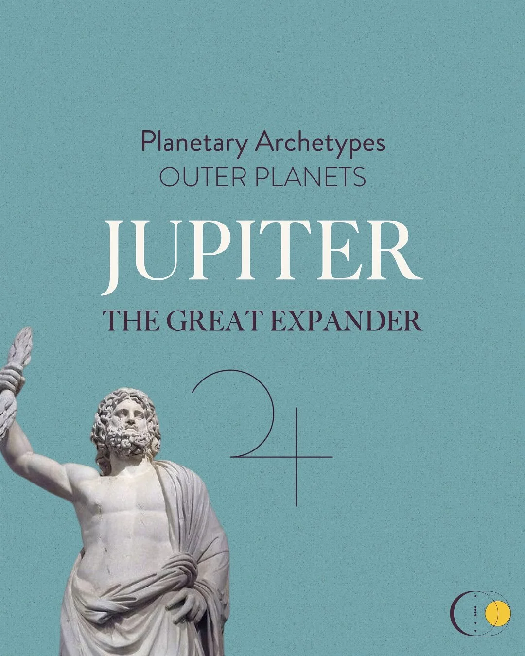 JUPITER 🌠
THE GREAT EXPANDER

⭐ Jupiter in Astrology: 
Jupiter represents the areas of life where you grow, expand, and seek meaning.

Archetypally speaking, Jupiter is the teacher, the explorer, the bringer of wisdom and opportunity. Just as Jupite