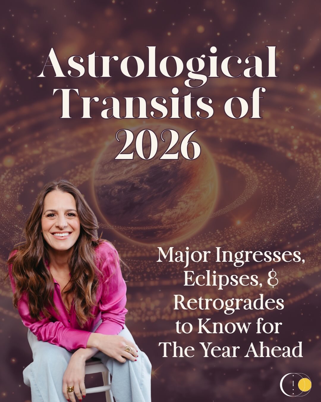 Astrological Transits of 2026 🎆
Major Ingresses, Eclipses, &amp; Retrogrades to Know for The Year Ahead

🪐 Ingresses of 2026: 
- Neptune enters Aries: January 26, 2026
- Saturn enters Aries: February 13, 2026
- Uranus enters Gemini: April 25, 2026

