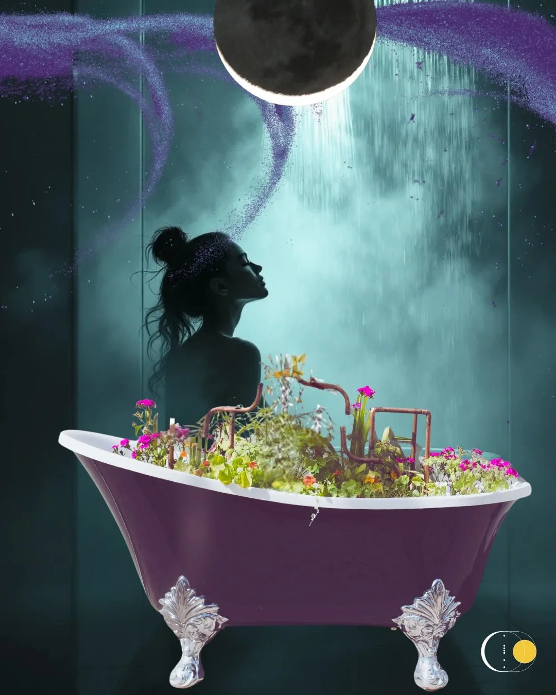 NEW MOON IN PISCES 🌑♓️
The Dream Before the Beginning 

This New Moon arrives at 28 degrees of Pisces, where the zodiac dissolves into ocean. Here, the Sun and Moon meet in their final union of the astrological year. This is not a beginning in the u