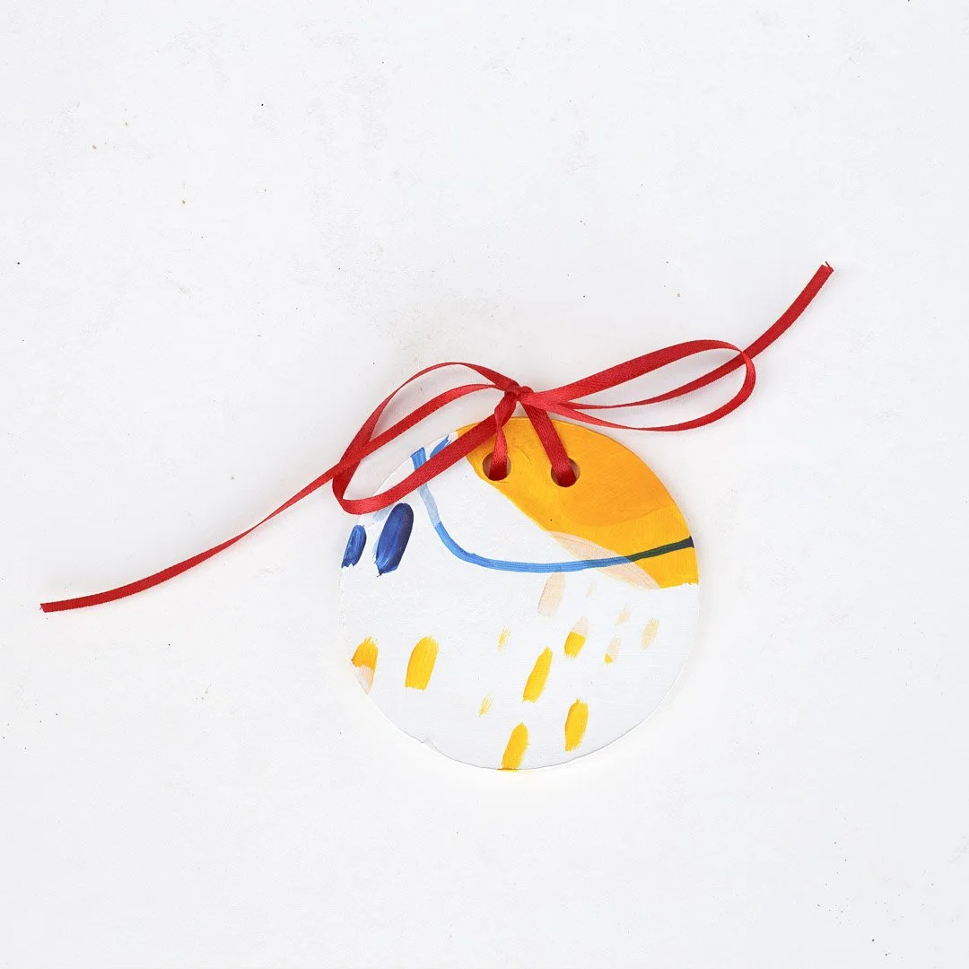 The Christmas ornament for sale.