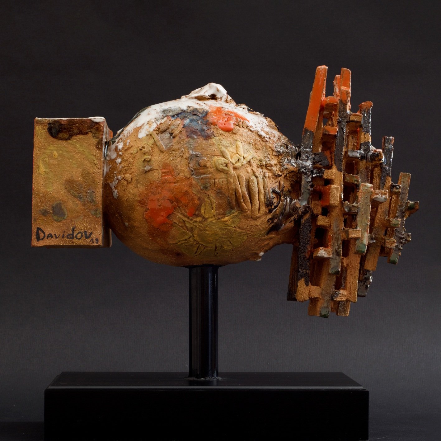 Contemporary sculpture is a metaphor for our society.