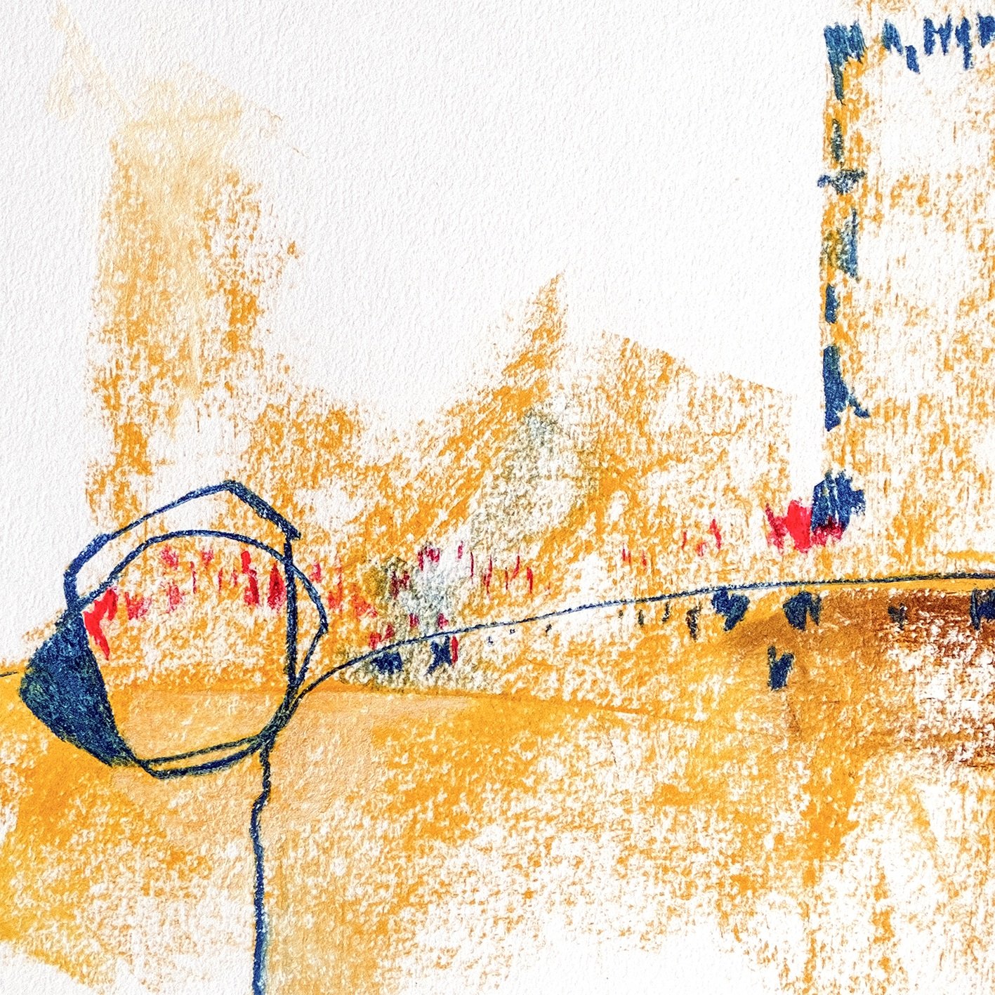 Contemporary drawing by Ceci Temkova.