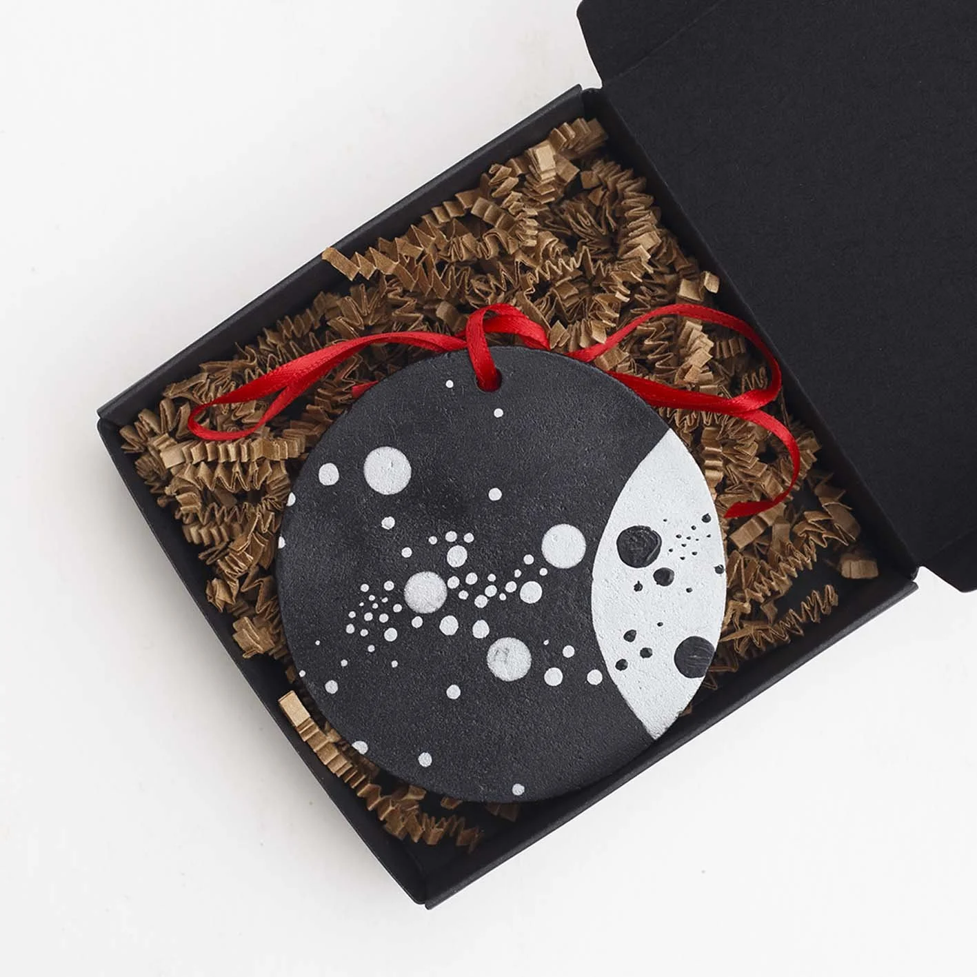 The Christmas ornament for sale.