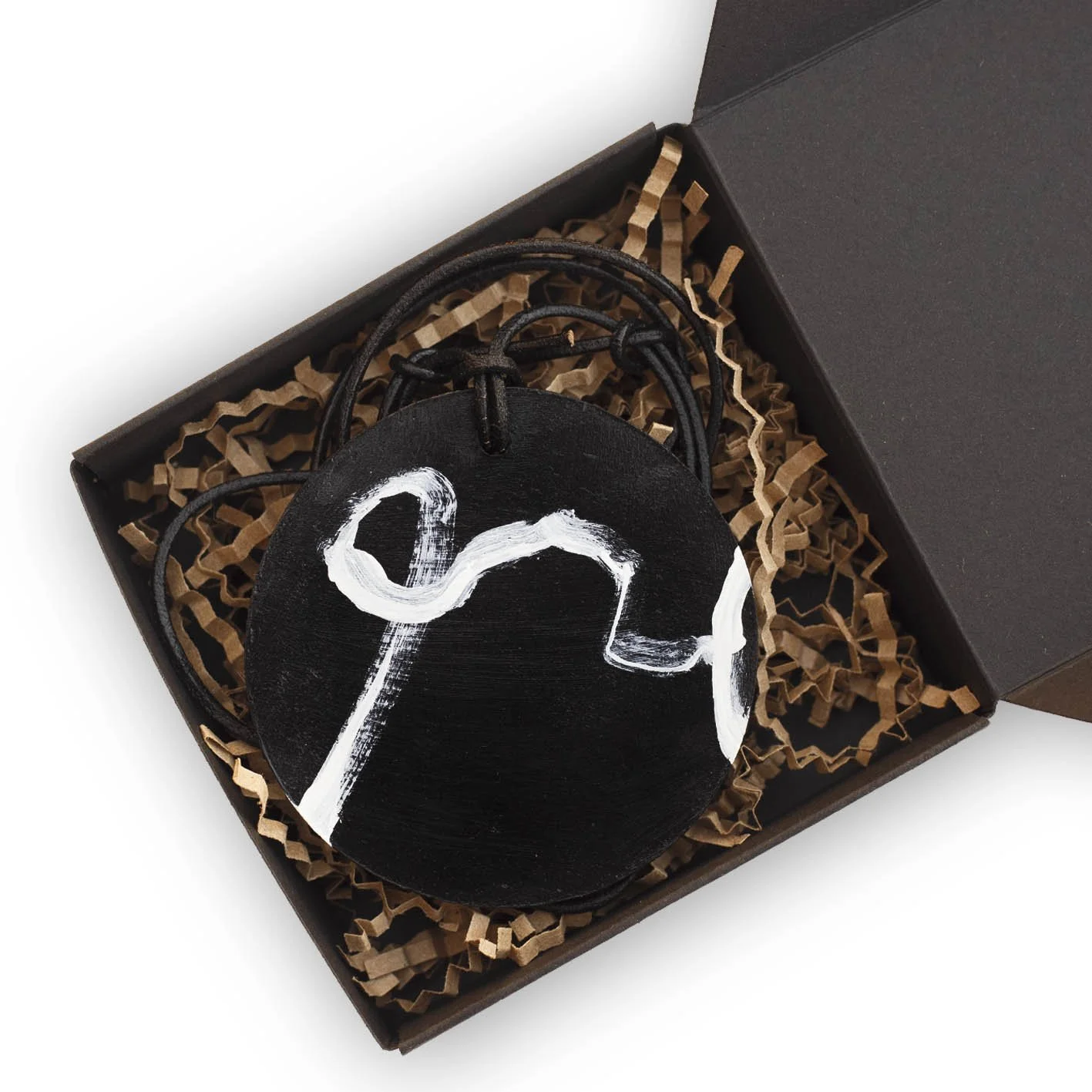 Just a Moment, modern necklace for sale in the Unique Art Gallery.