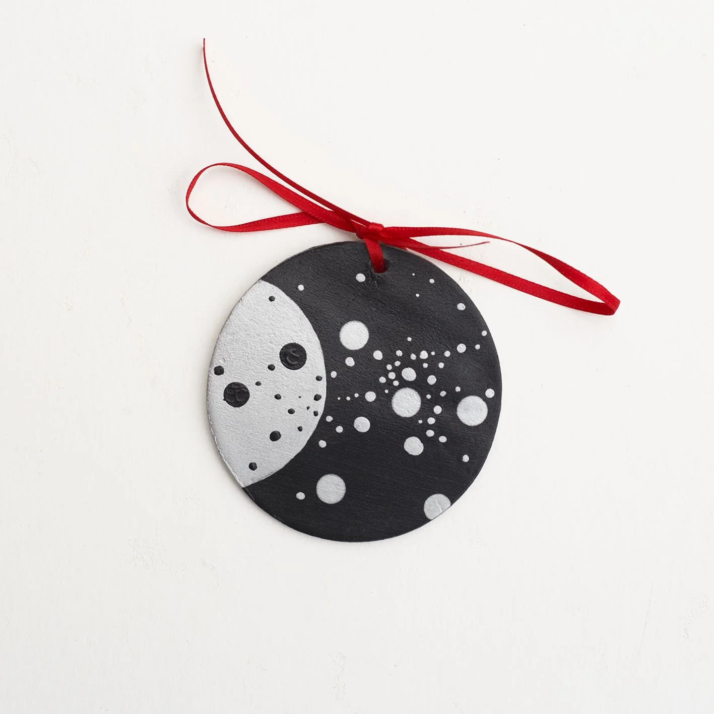 The Christmas ornament for sale.