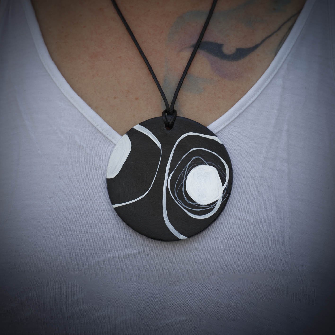 Inner Circle, unique necklace for sale in the Unique Gift Shop Tampa.