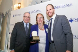 Comptroller Scott Stringer, Borough President Gale Brewer, David Greenfield, CEO, Met Council