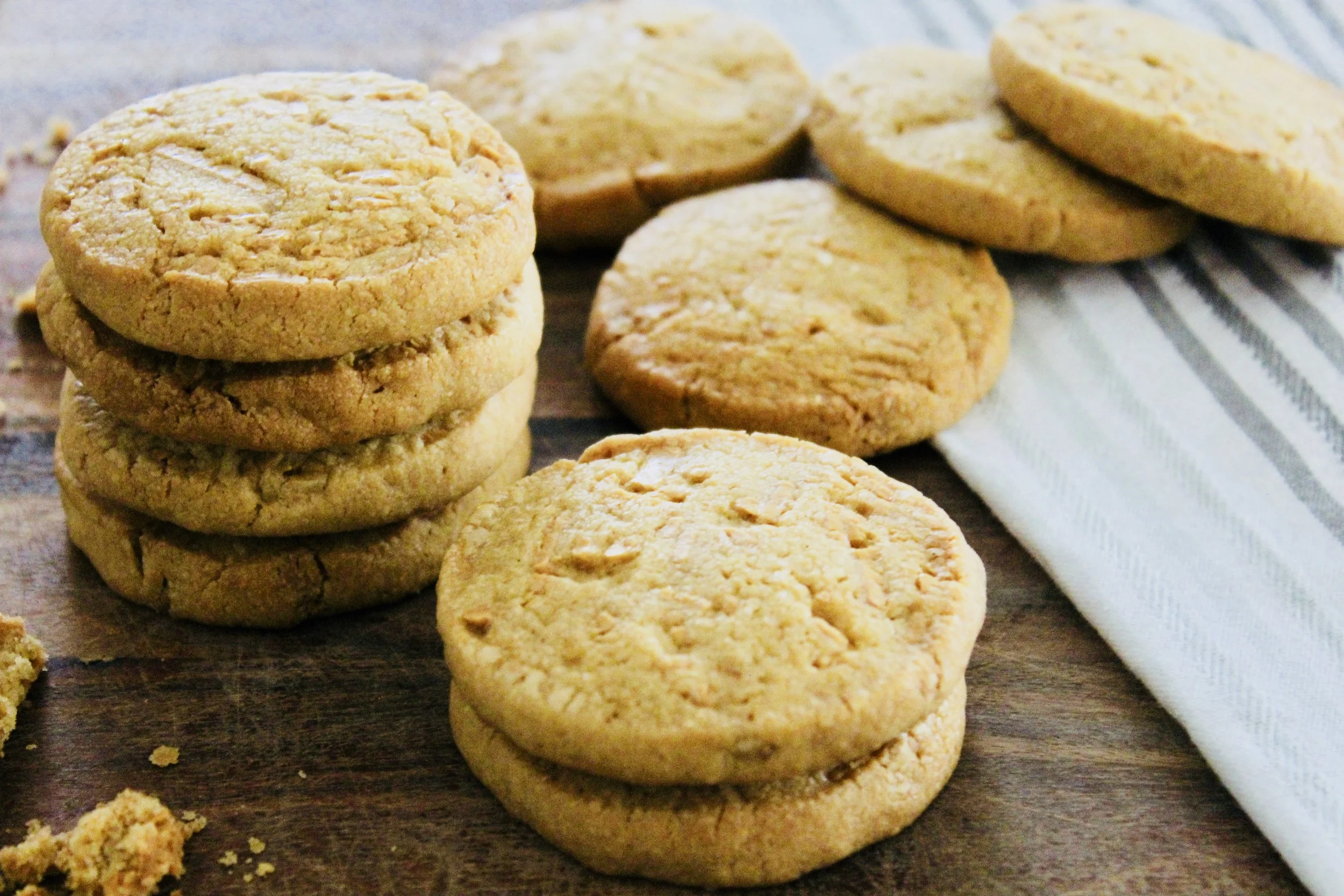 Salted Caramelised White Chocolate Chunk Cookies