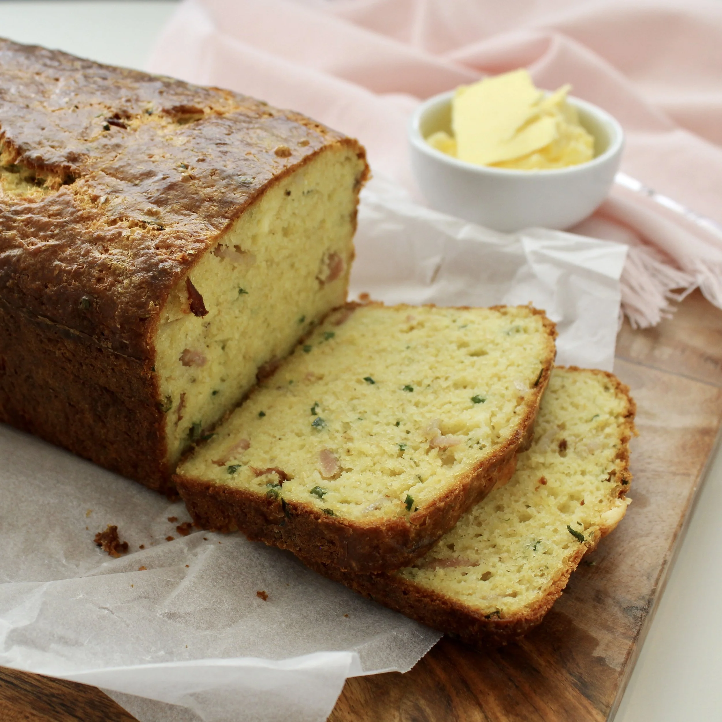 Cheese, Chive &amp; Bacon Bread