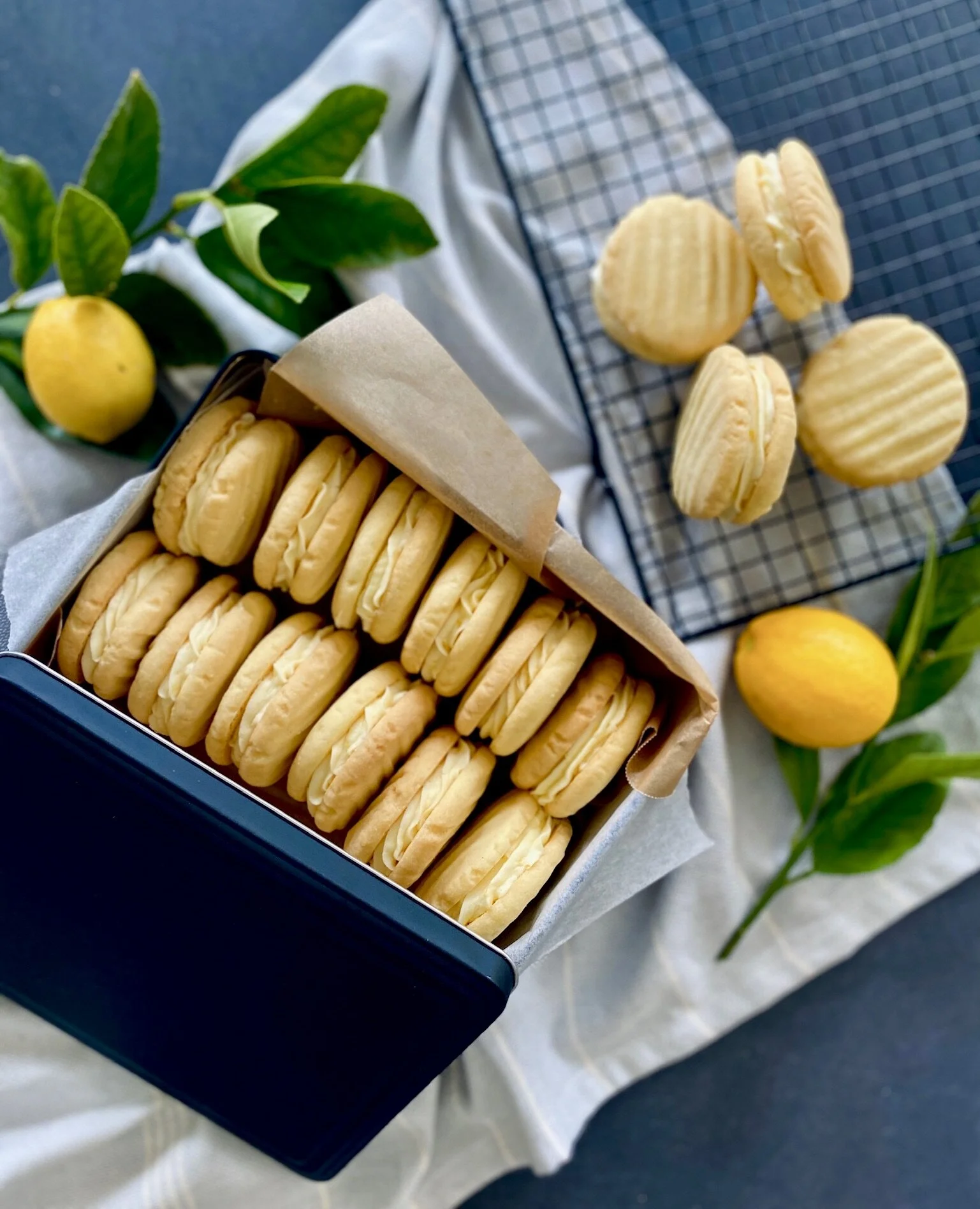 Lemon Melting Moments