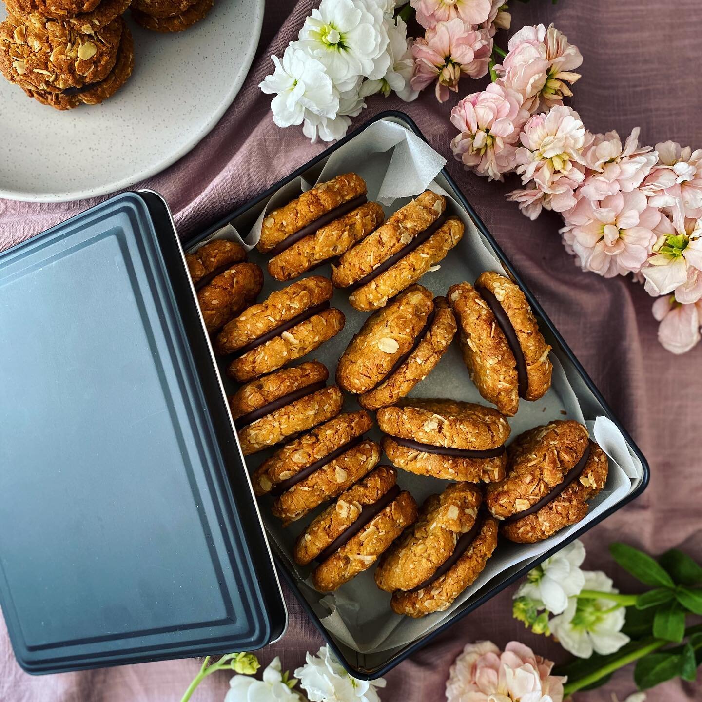 Who is up for a bit of Sunday baking? I&rsquo;ve been on a bit of a biscuit binge of late and was excited to see Laura&rsquo;s @open_garage_ recipe for her Grandpa Ian&rsquo;s Kingston biscuits.  I&rsquo;ve been wanting to make them all week and fina