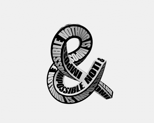 Nothing is Impossible_Ampersand_V04_Black White_Grey BG_SML.gif