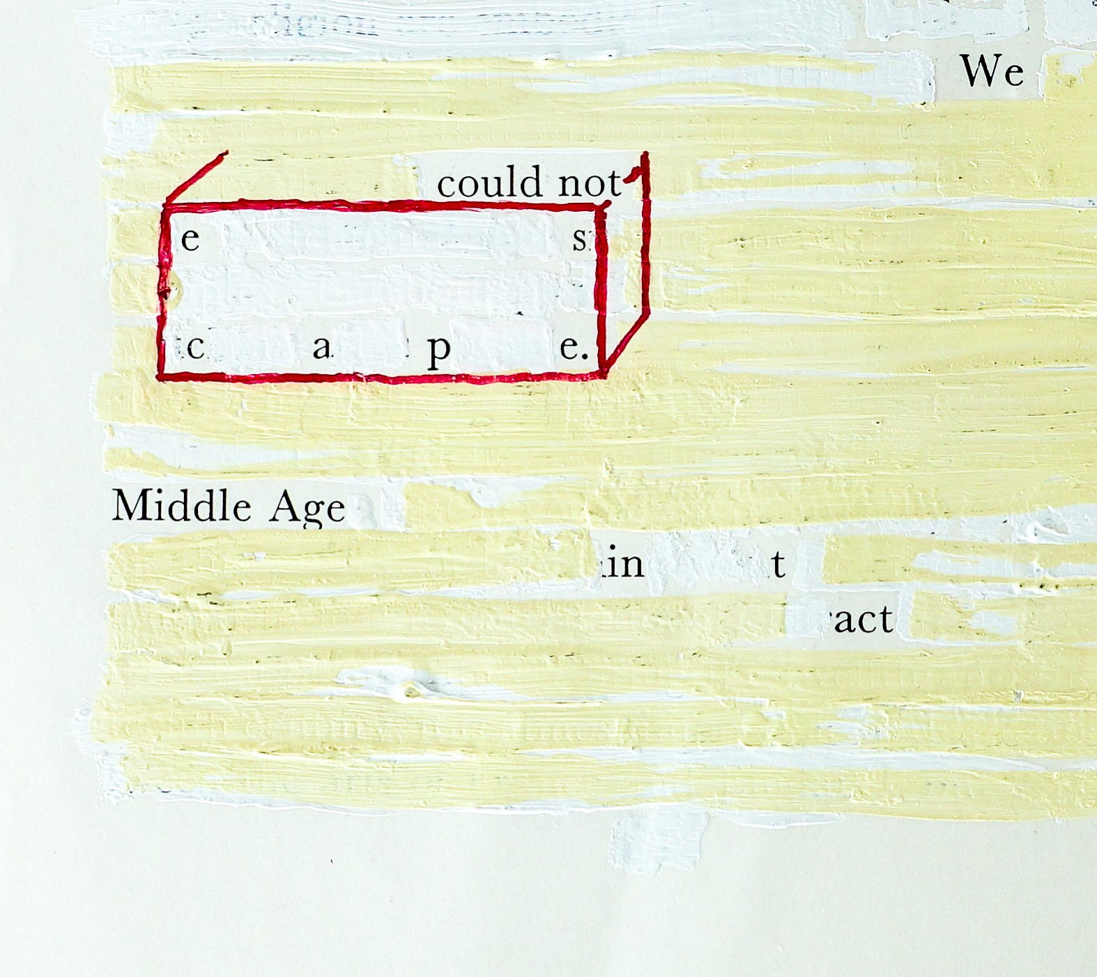   Her Read,  artifact i, detail 