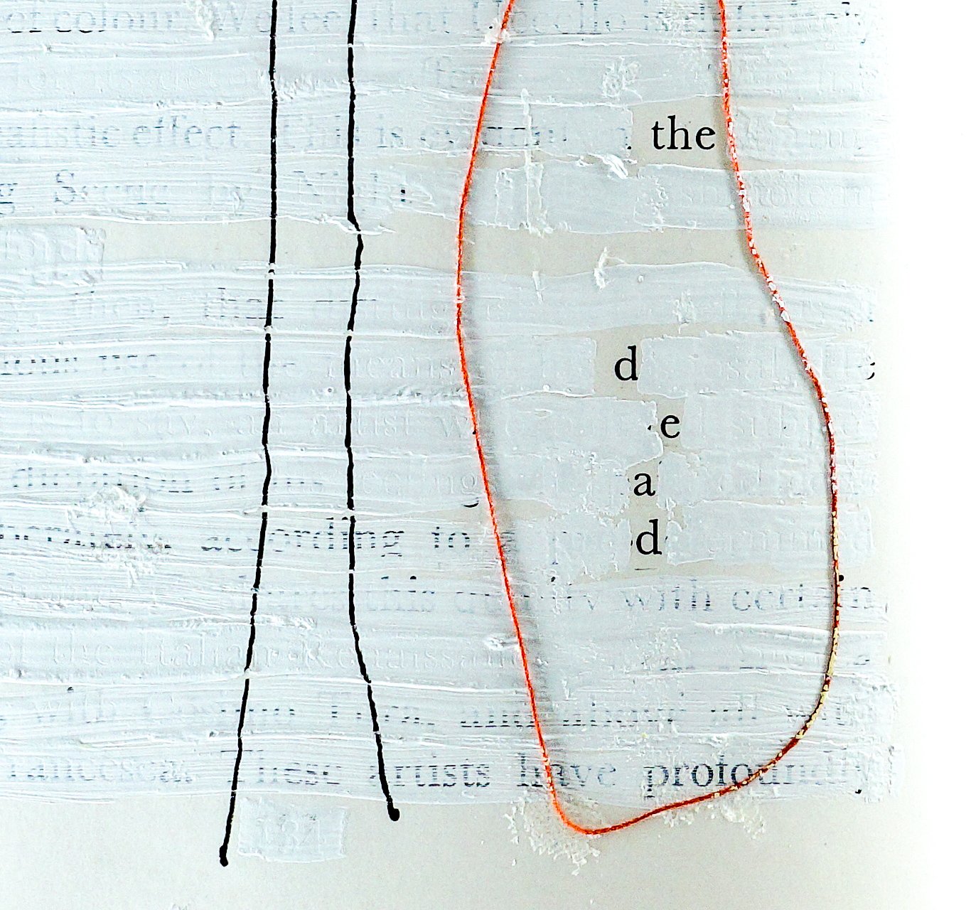   Her Read,  artifact i, detail 