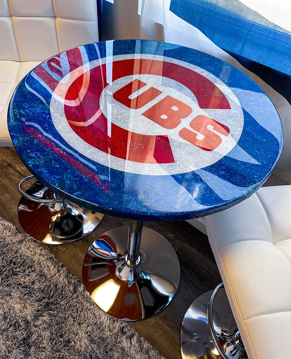 Cubs Adjustable Bar Table — Austin Ploch