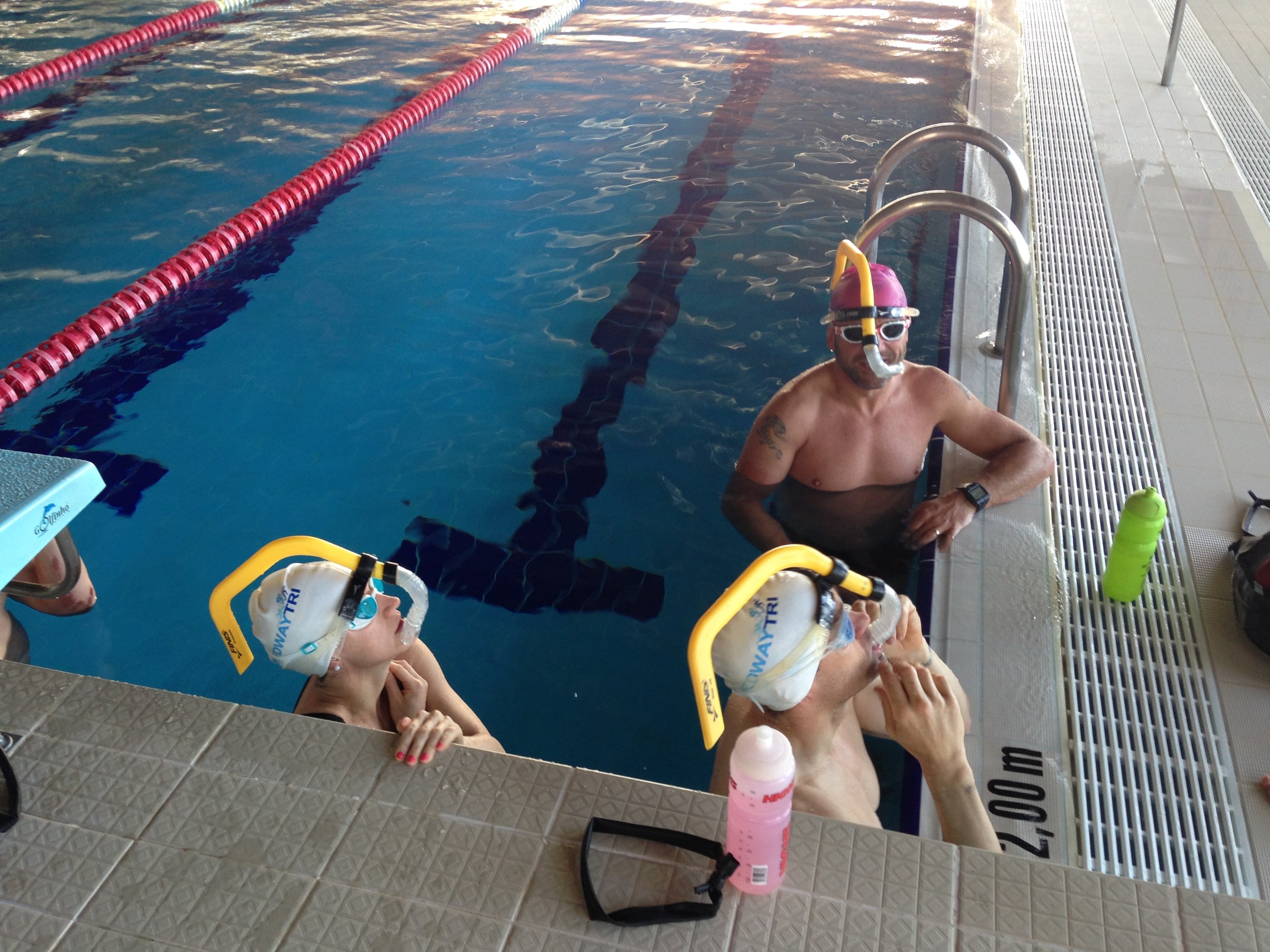 Tri Training Harder What swim equipment is useful to improve performance?