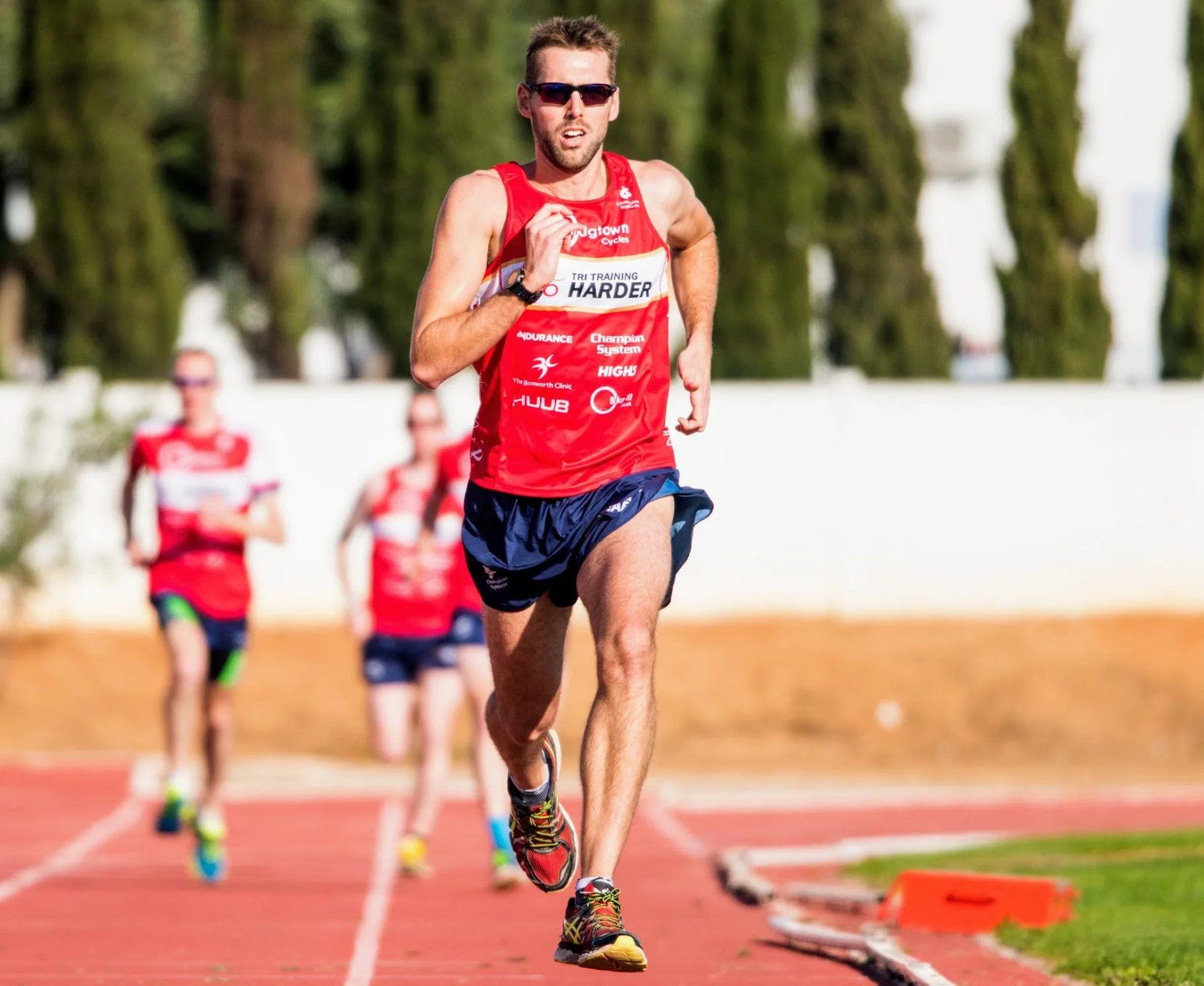 Running can be a contributing factor to ITBS, especially on a track if only gong one way!