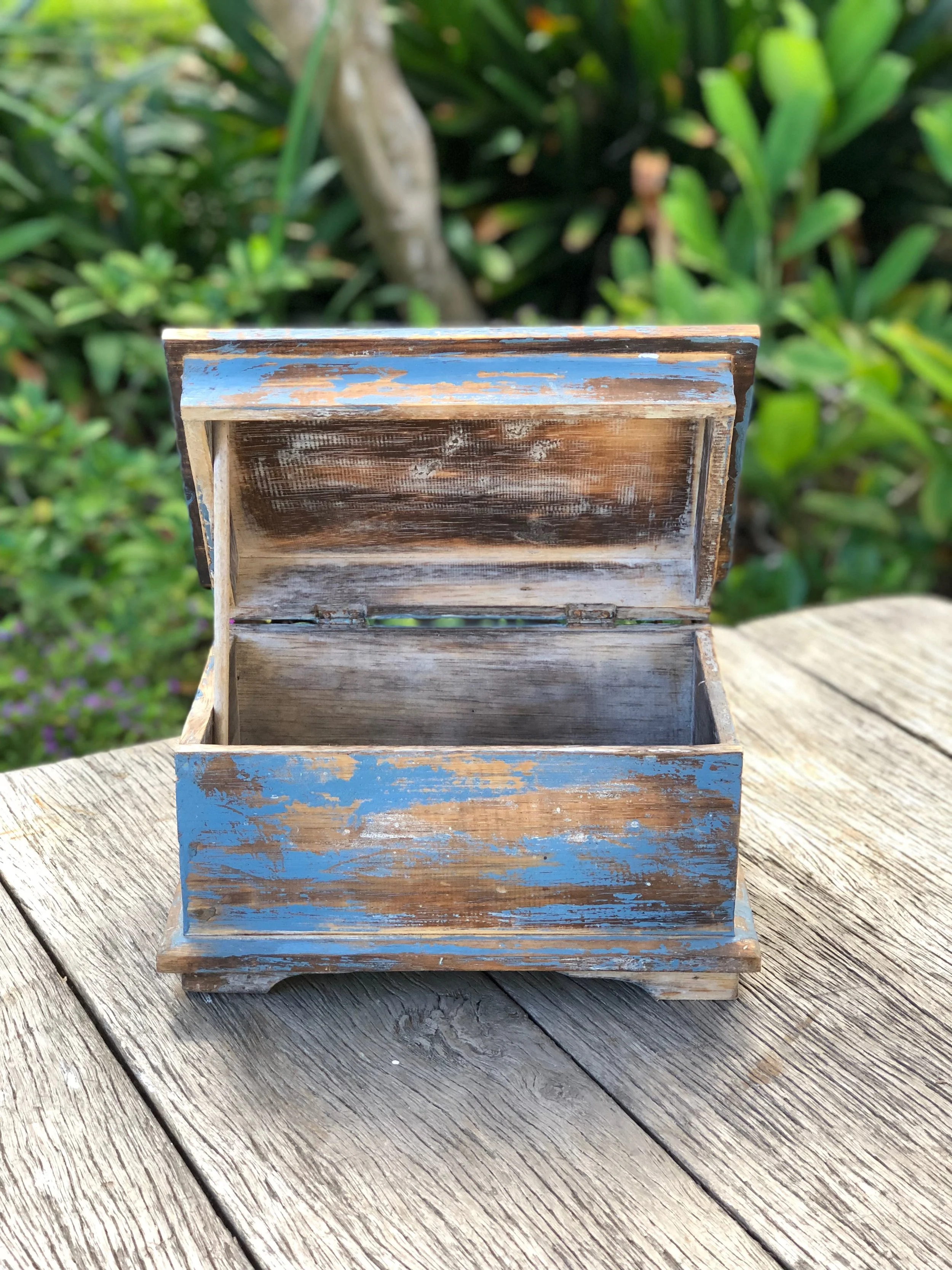 Wishing Well Wooden Box