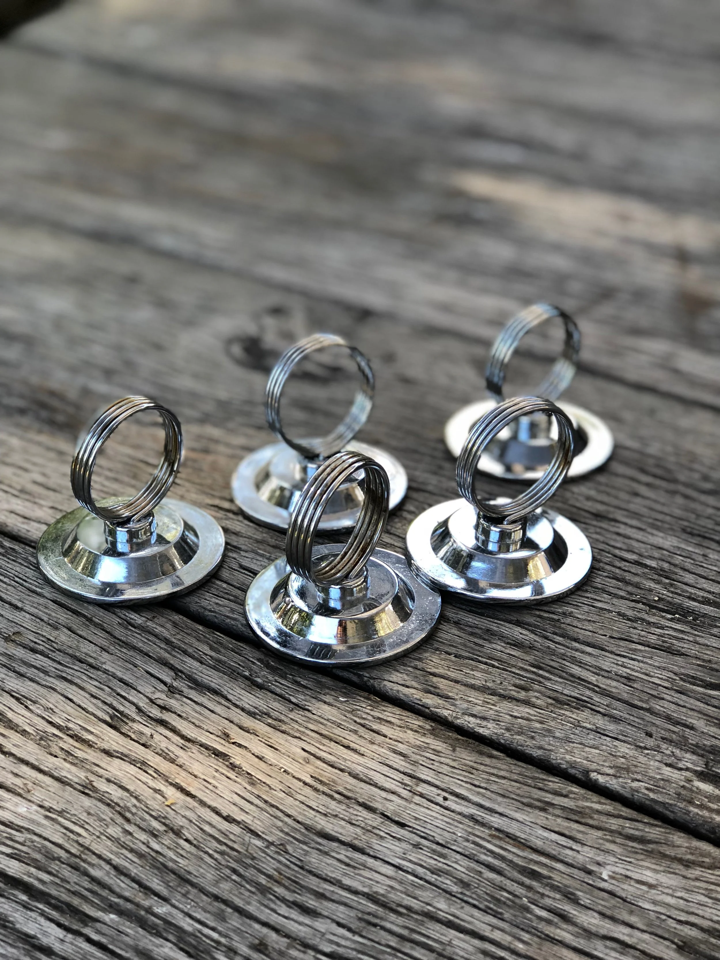 Short Table Number Stands