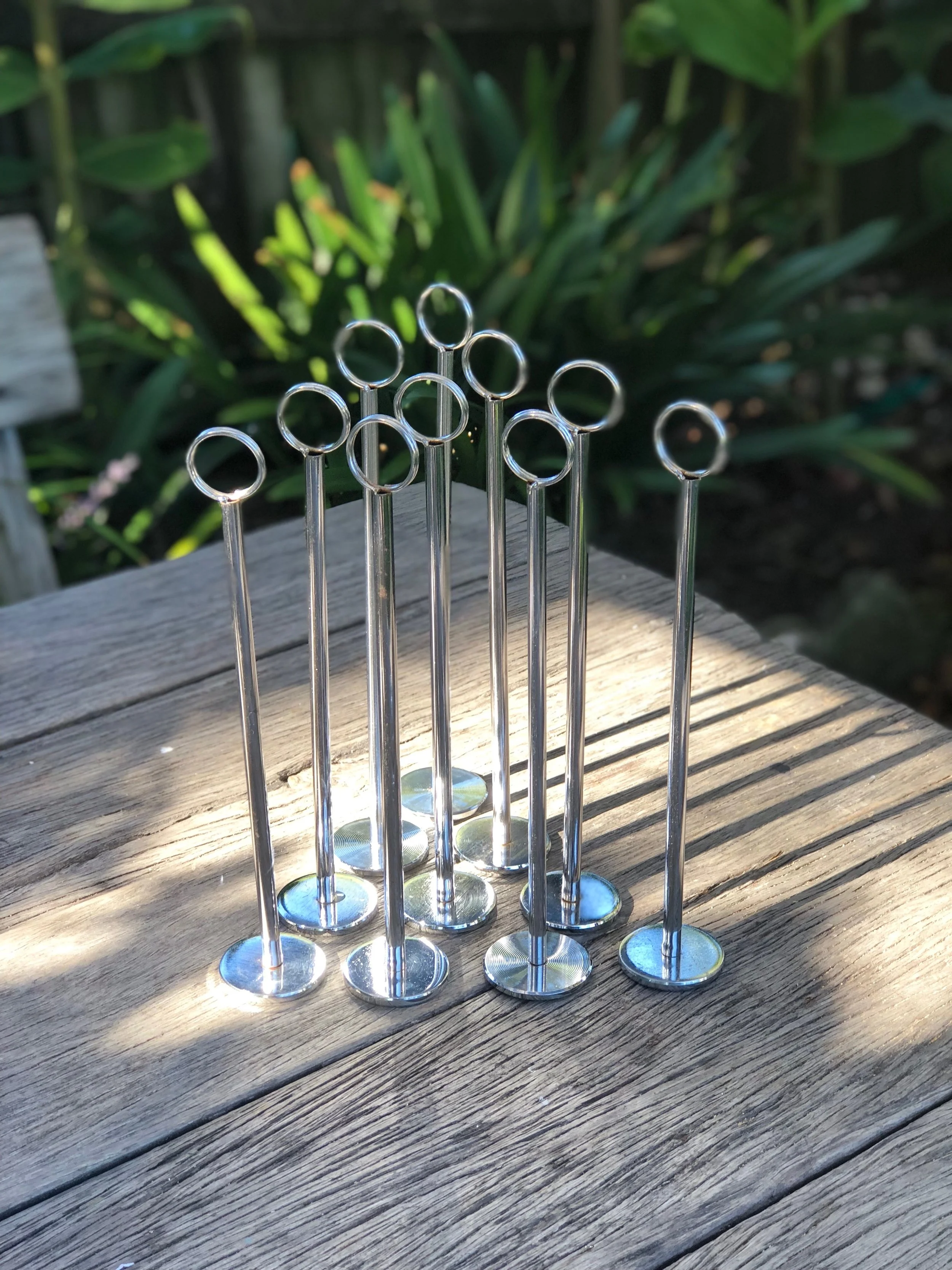 Tall Table Number Stands