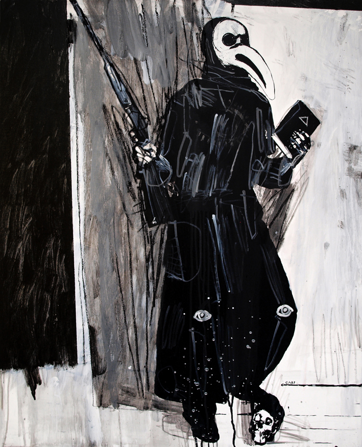 Figure with mask 2.