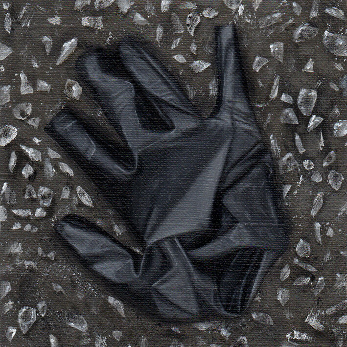 Discarded surgical glove 4. 