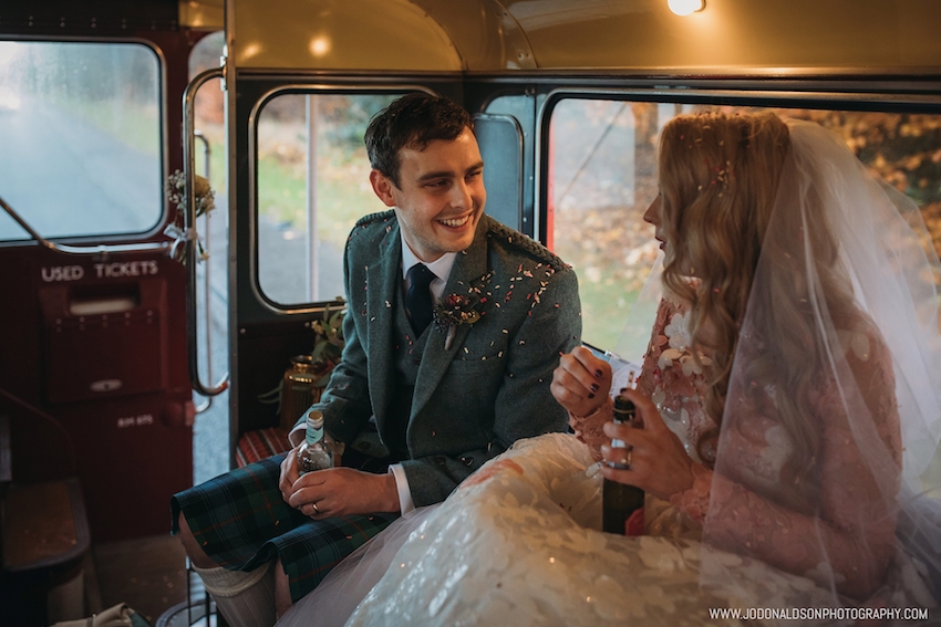The Red Bus bride and groom.jpg