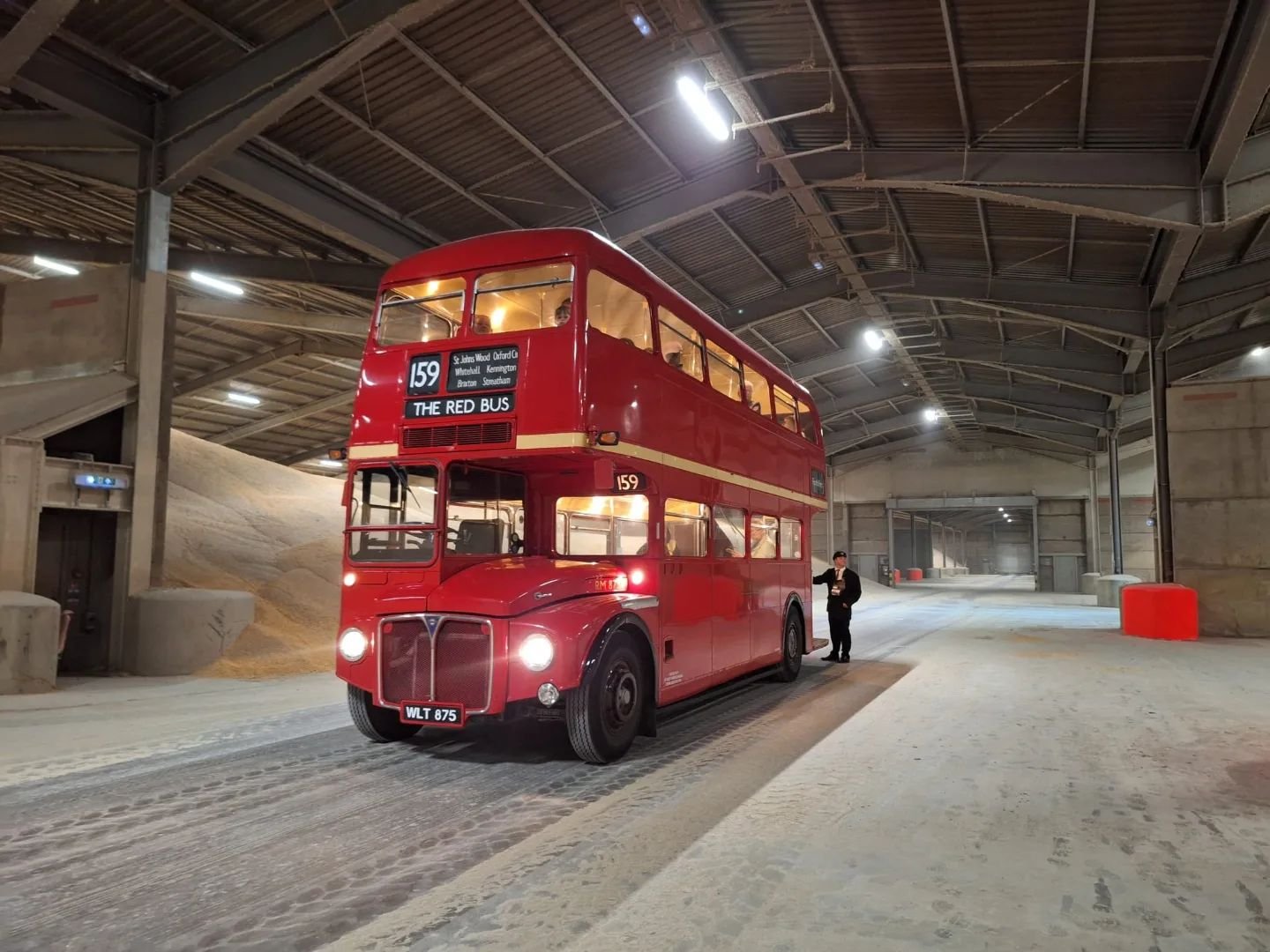 What an incredible day we had touring the Port of Rosyth with @workingatforthports and @outwithfestival

Our Routemaster caused quite a stir with its bright red livery in this weekend's foggy weather, taking guests around Dunfermline and the Port of 