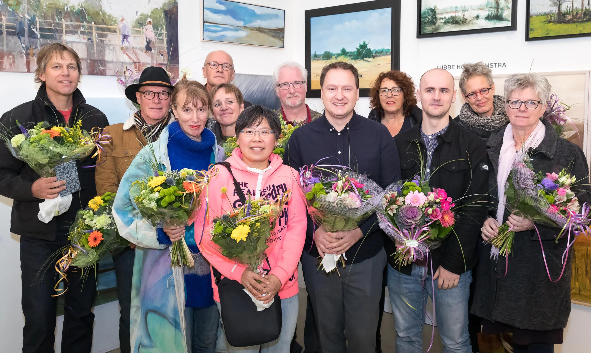 The selected talents for the talent development project. Photo: Sijtze Veldema