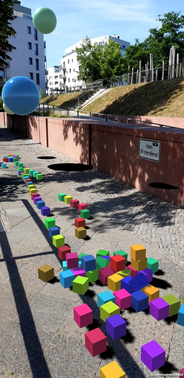 #unity3d #ARCcore #planedetection #withshadows #reality? #onthetrottoir #theworldisaplayground