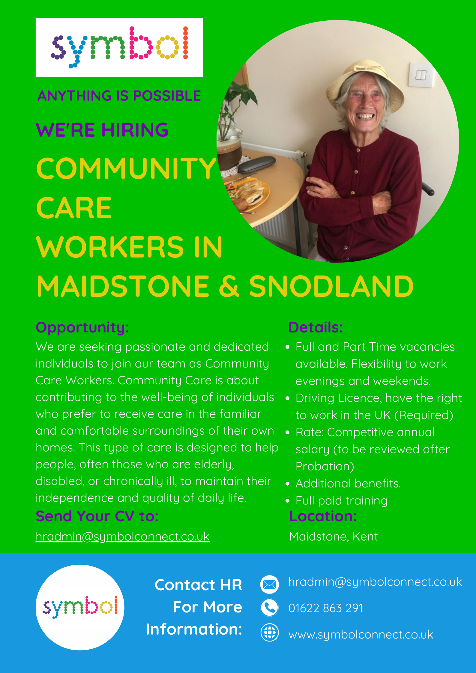 Community Care Worker Job Description