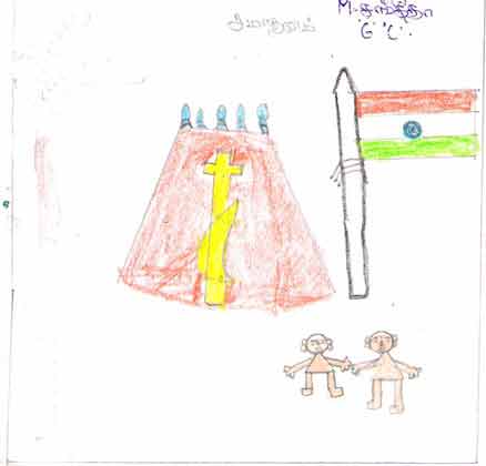 M. Sangeetha, 10