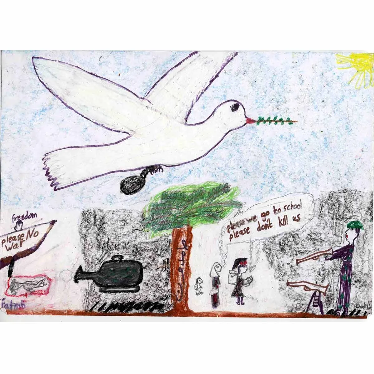Fatemah Mahameed, 14
