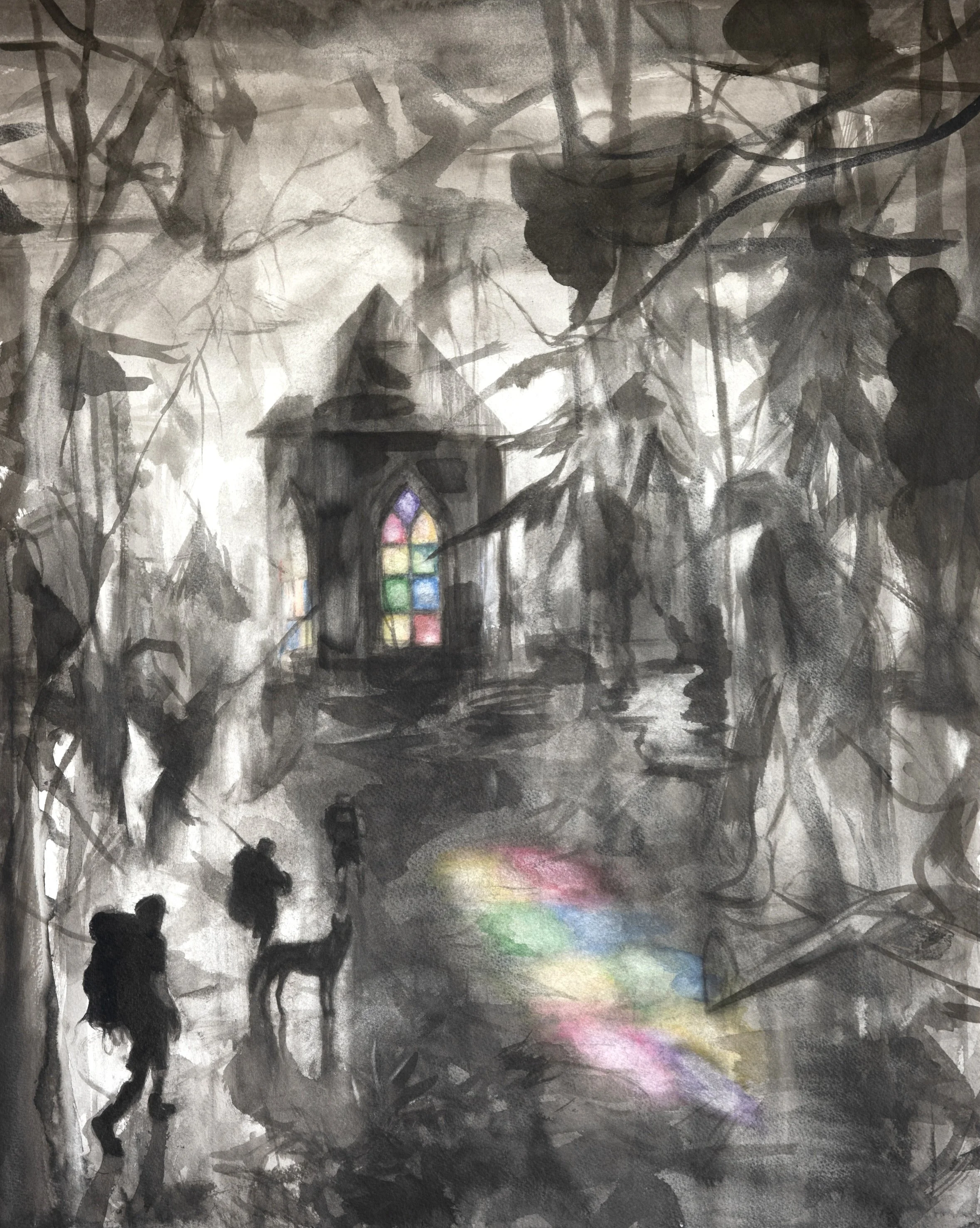 Auf dem Weg zu Erläüchtung, Déjà-vu, 2026, 69,7 x 56 cm .JPG