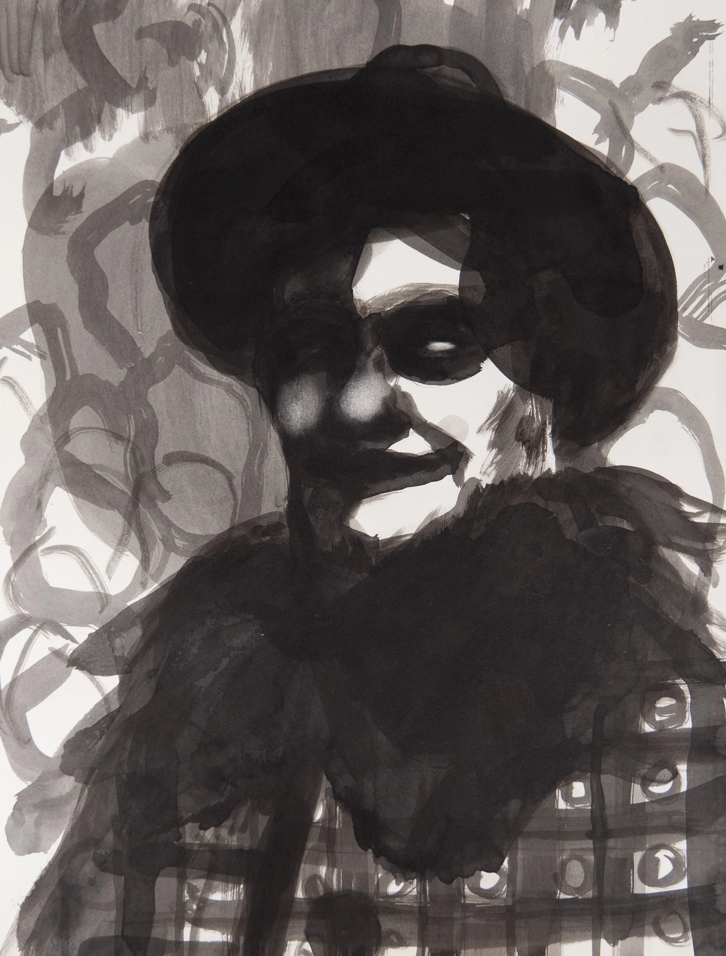 Bulgakov, 2024, Tusche auf Papier, 40 x 30 cm.JPG