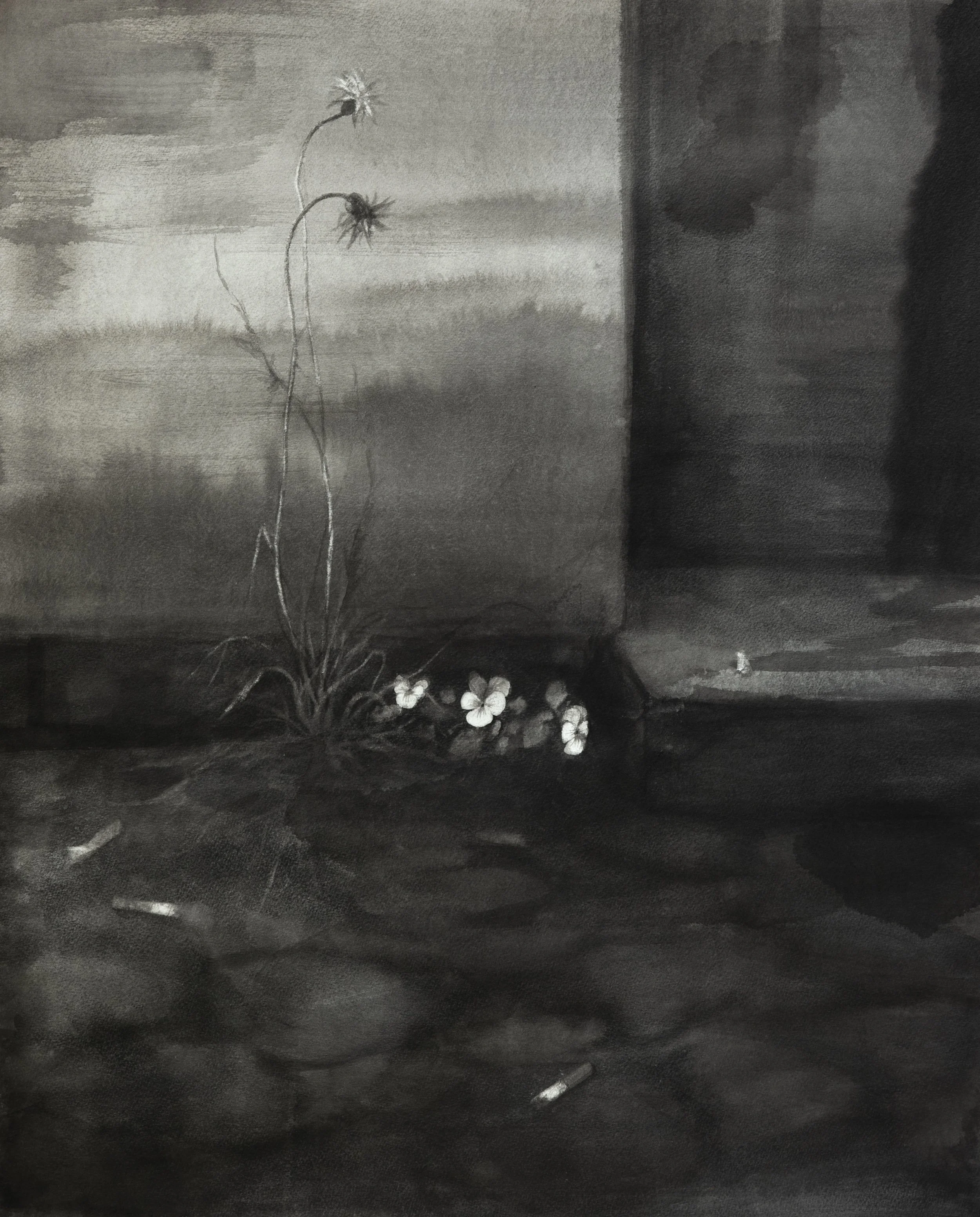 Freunde der Nacht, 2025, Ink on Paper, .JPG