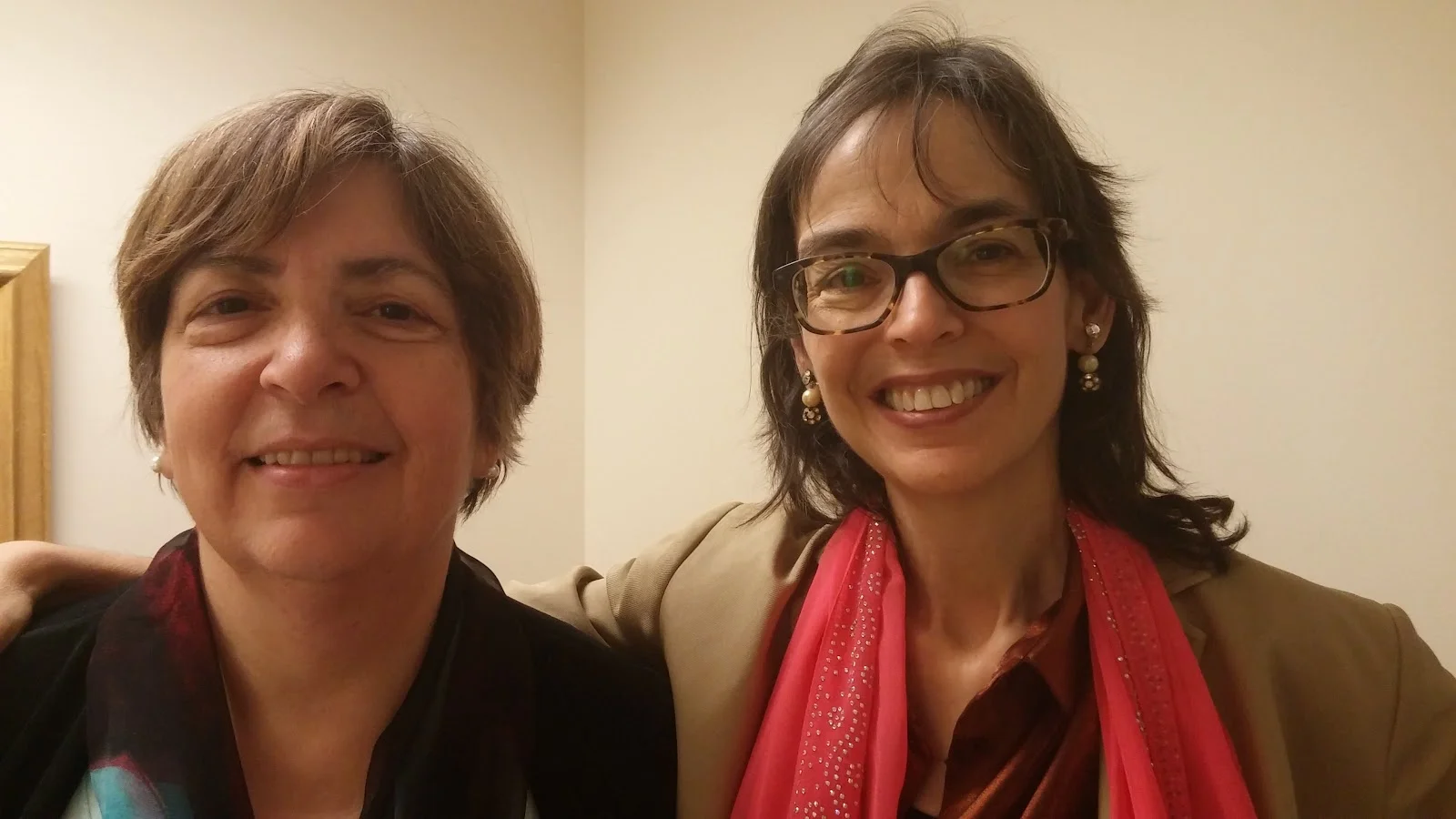 Diane and Activist/Journalist Lenore Skenazy. Diane has worked closely with Lenore, founder of "Free Range Kids" to advance the rights of families to "Let Grow."